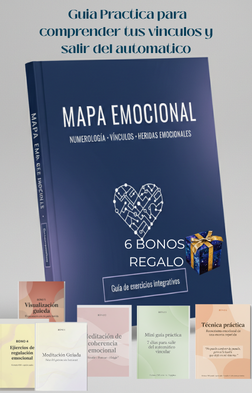 Numerologia,vinculos y heridas emocionales: guia interactiva